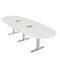 Skutchi Designs 45 in W, 120 in L, 29 in H, Engineered Wood Top, White HAR-BOVL-46X119-T-ELEC-WHCYPRESS - alternate 1